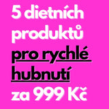 Supervýhodný balíček na hubnutí – 5 produktů za 999 Kč