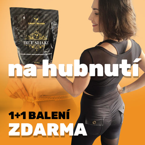 1+1 ZDARMA: Diet shake na hubnutí