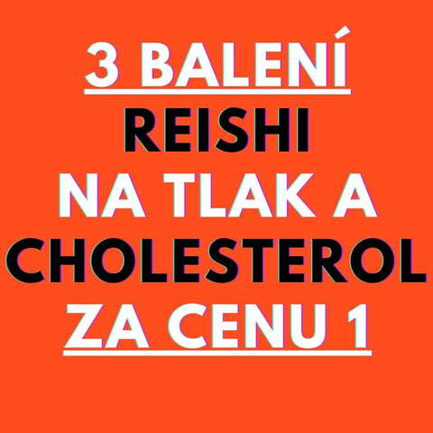 3 balenia Reishi premium za cenu 1