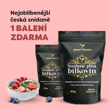 1+1 balení ZDARMA Snídaně plná bílkovin 900g