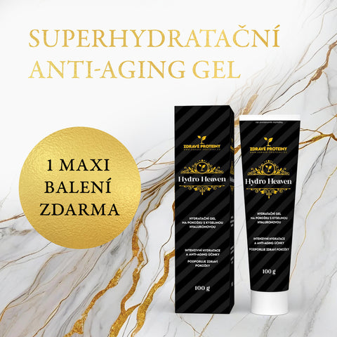 1+1 ZDARMA: Hydro Heaven superhydratační omlazující gel bez chemie a parfémů